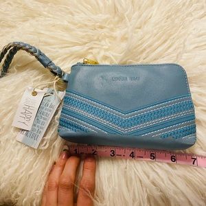 Blue Wristlet / Pouch